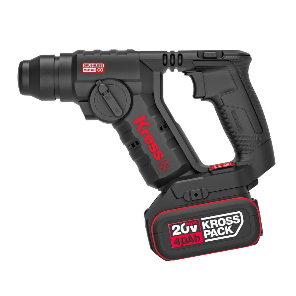 Kress 20V Akku-Pneumatic-Bohrhammer 1.5kg 1.7J, 20mm SDSplus