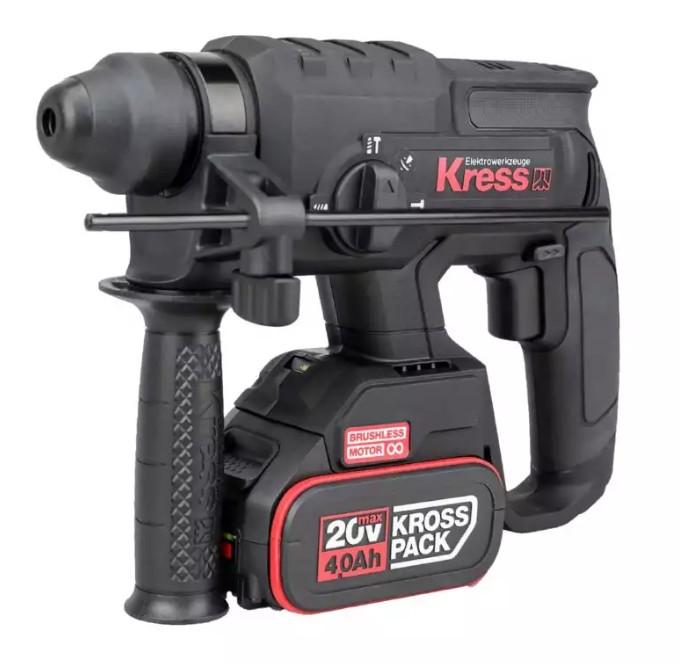 Kress 20V Akku-Pneumatic-Bohrhammer 2,0kg 2,0 J, 22 mm SDSpl