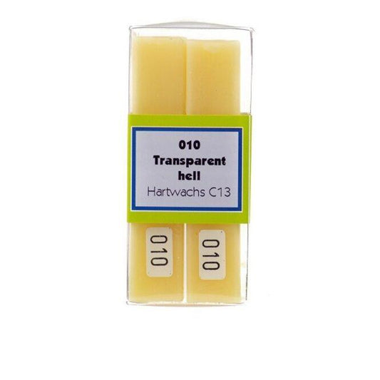 Hartwachs C13 2er Pack 010 Transparent hell