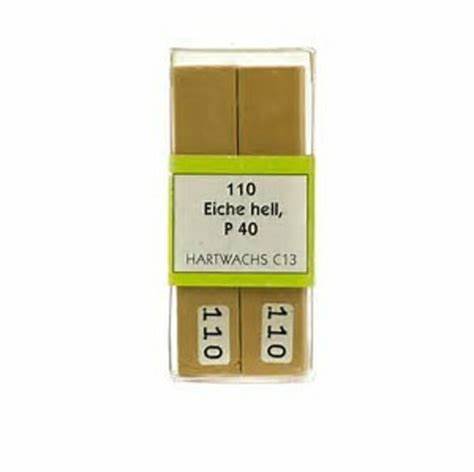 Hartwachs C13 2er Pack 110 Eiche hell