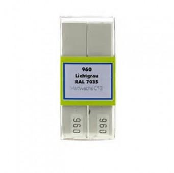 Hartwachs C13 2er Pack RAL7035 Lichtgrau