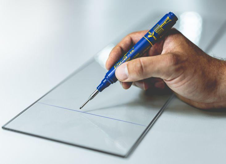 Tieflochmarker Pica Ink blau Pica