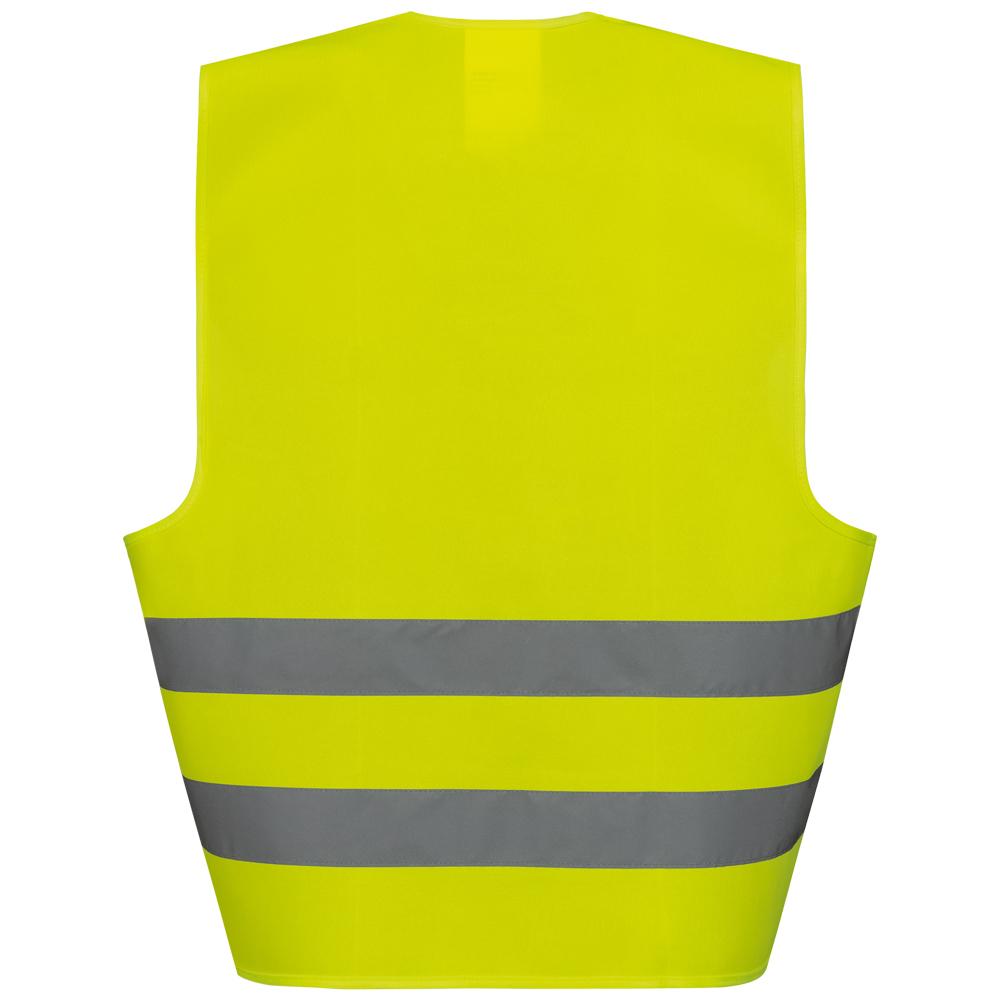 Polyester-Warnweste Gelb One size