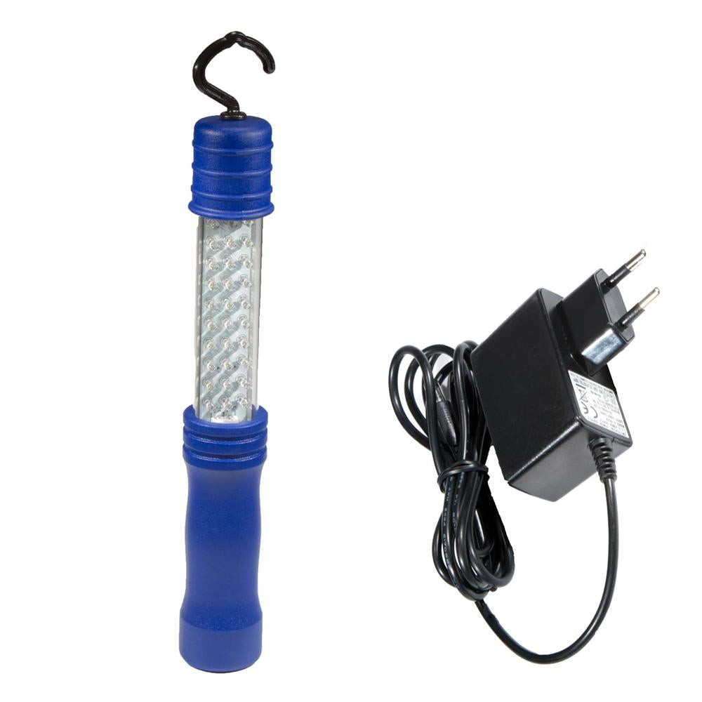 LED-Stableuchte mit Akku 60 LEDs inkl. Ladegerät und Zuleitu