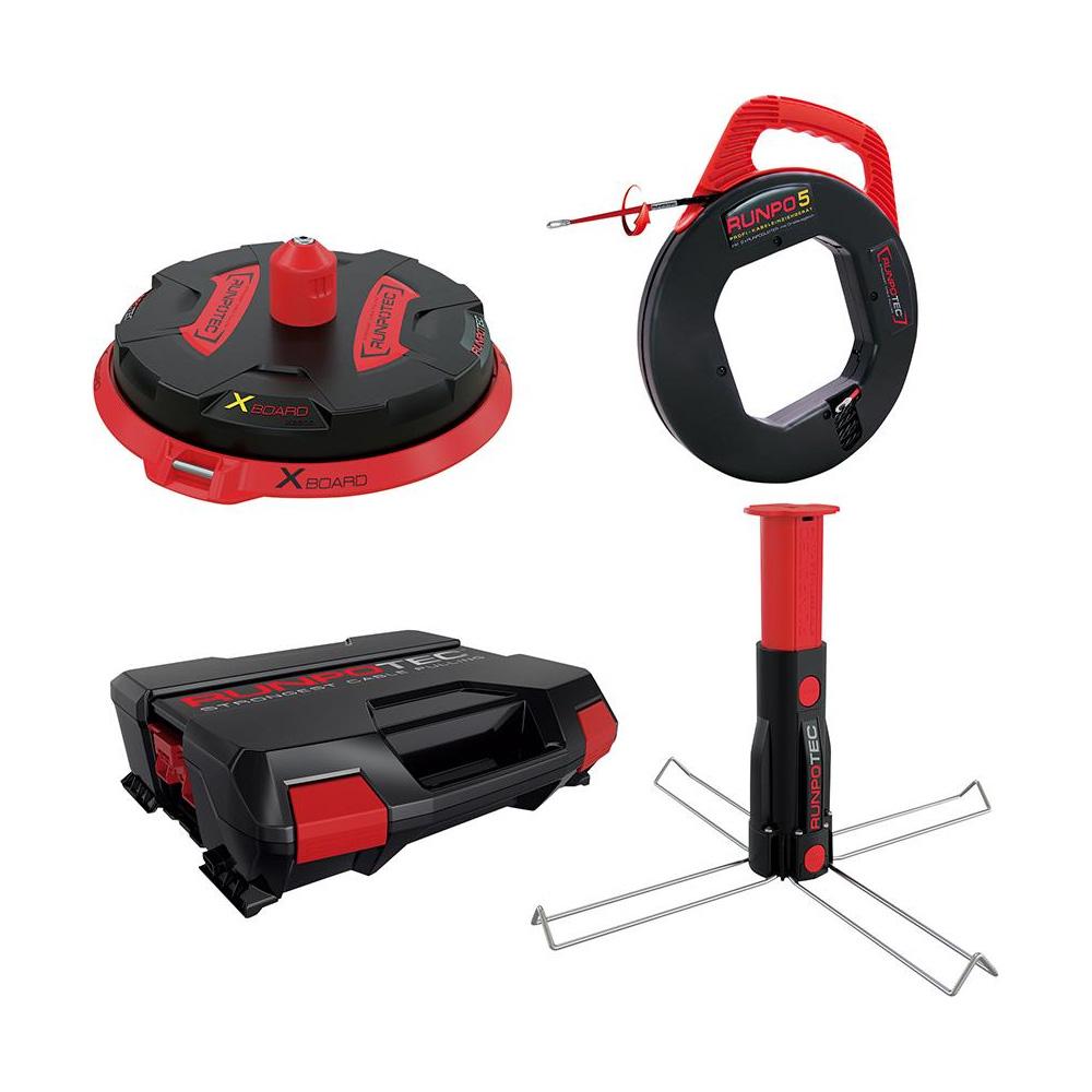 Abroll- und Einzugsset Rrunpo5 + XB 300Multi-Set Runpotec
