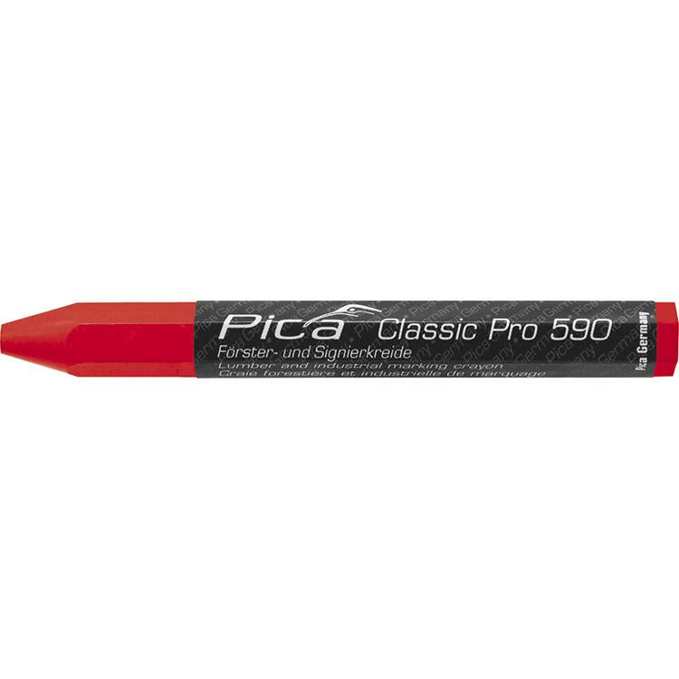 Pica Försterkreide PRO, 12x120mm, rot
