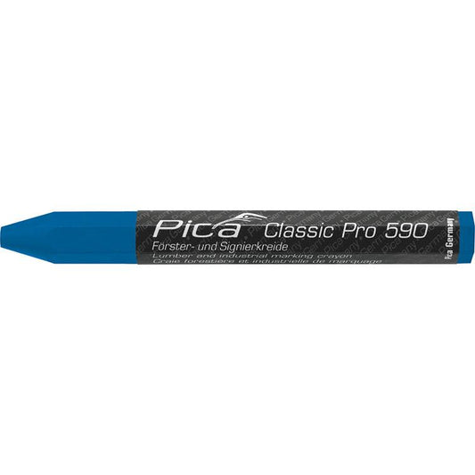 Pica Försterkreide PRO, 12x120mm, blau