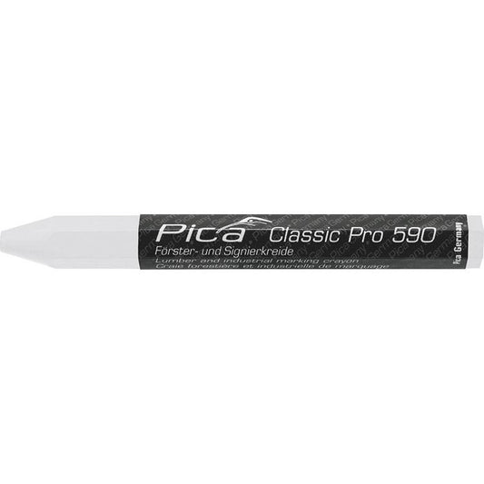 Pica Försterkreide PRO, 12x120mm, weiß