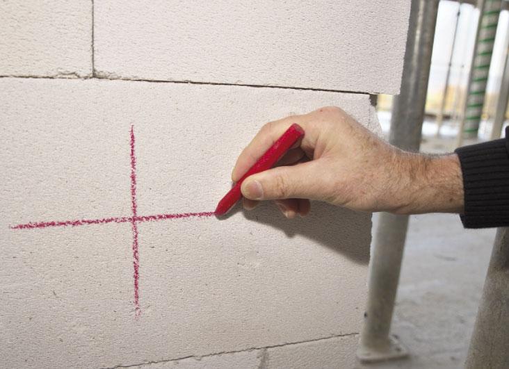 Pica Signierkreide ECO, 11x110mm, rot