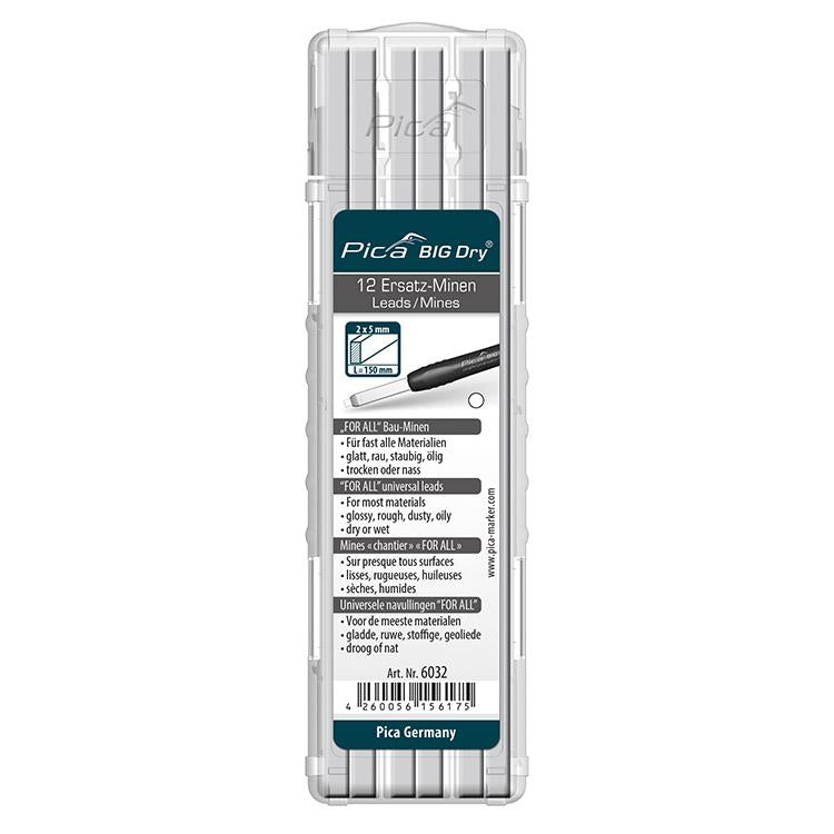 Pica BIG DRY Minen-Set FOR ALL Weiss