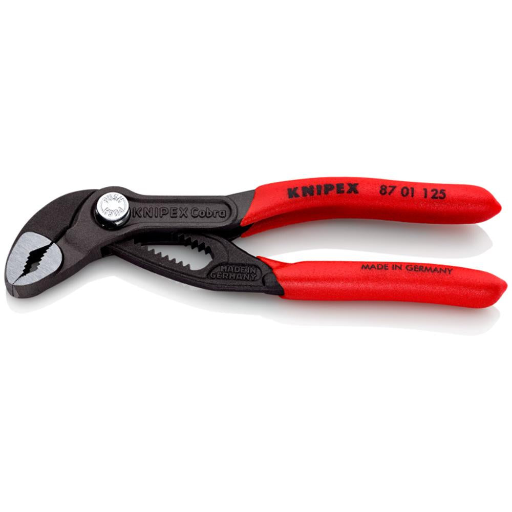 Wasserpumpenzange Cobra mit Kunststoff-Griffen 125mm KNIPEX