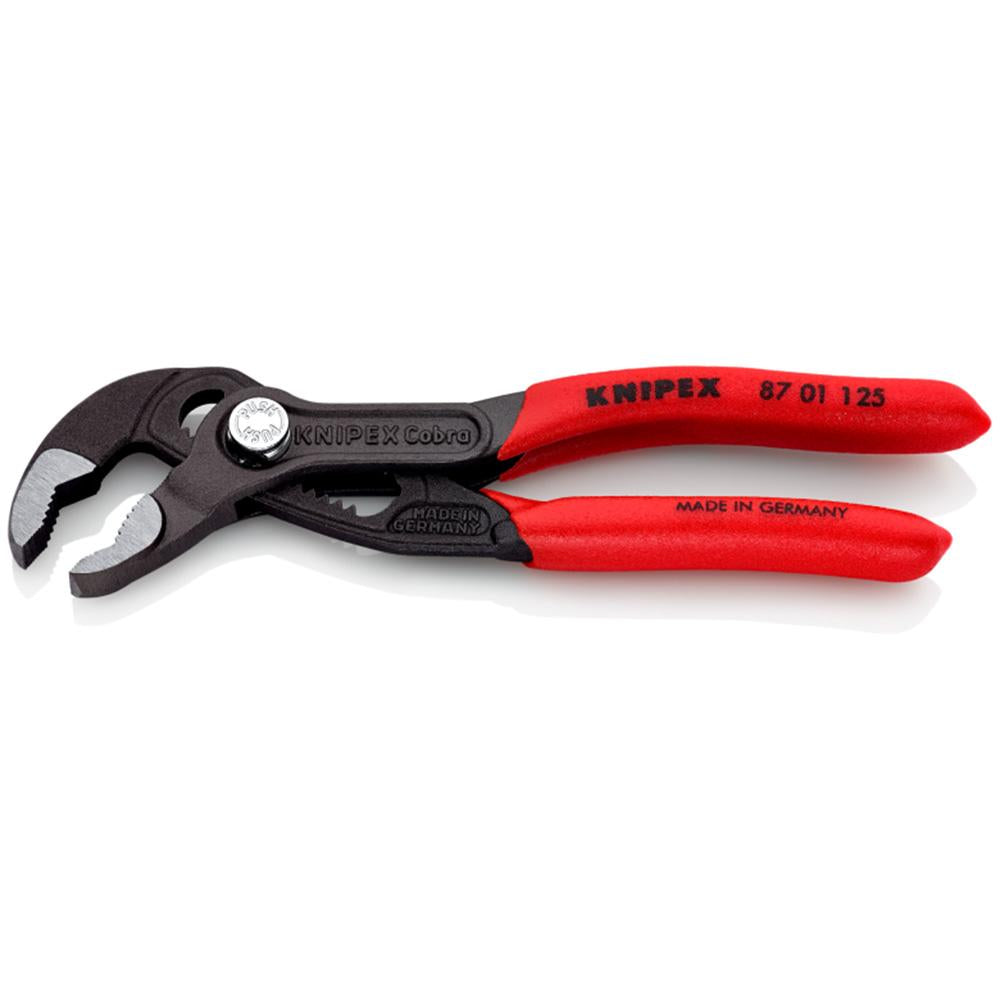 Wasserpumpenzange Cobra mit Kunststoff-Griffen 125mm KNIPEX