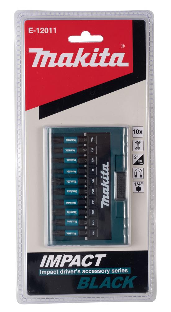 Impact Black Bit-Set 10-tlg