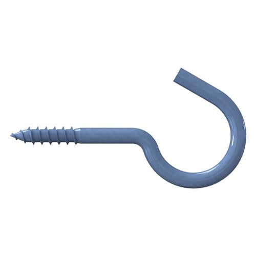 Gebogene Schraubhaken RN 0321 mit Holzgewinde, 3,6 X 50, 7St