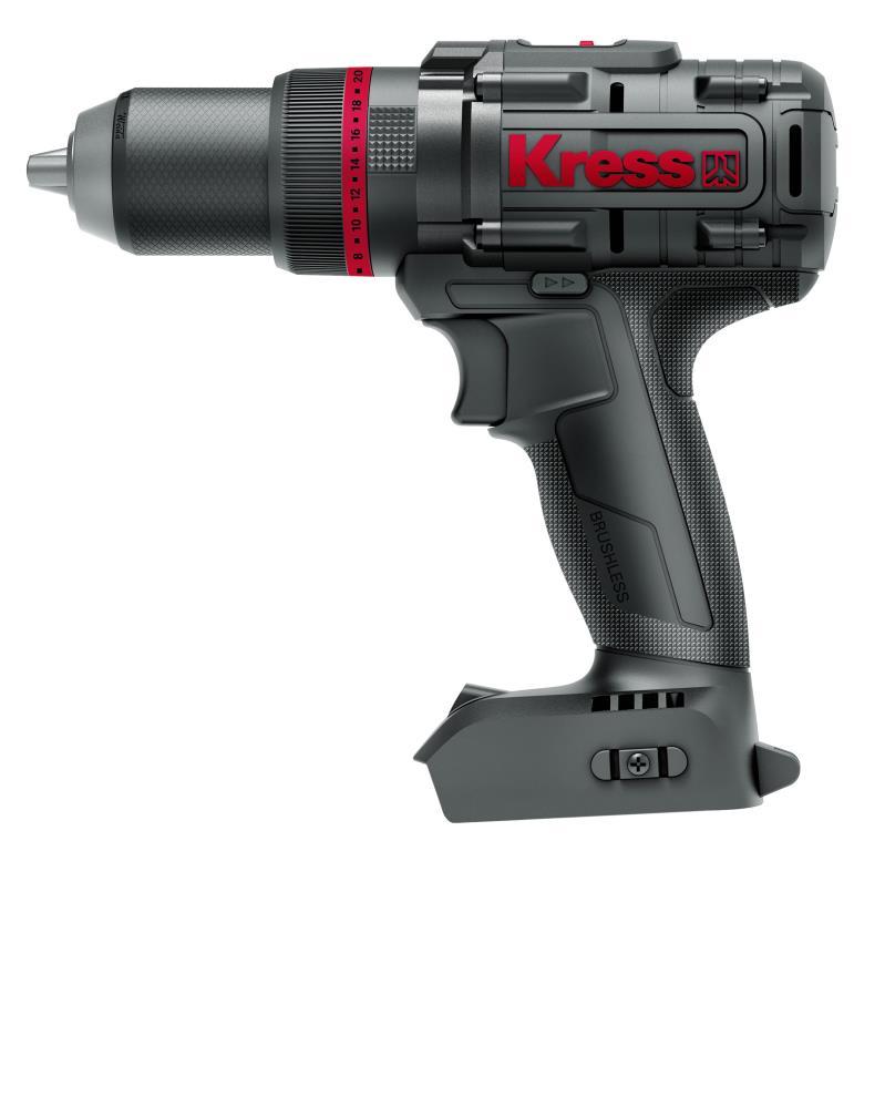 Kress 20V Akkuschlagbohrschrauber, 150Nm, ohne Akku und Lade