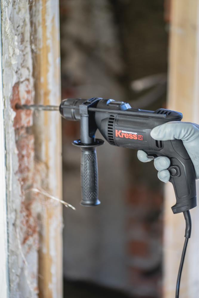 Kress Schlagbohrmaschine 650W / 13mm, Koffer