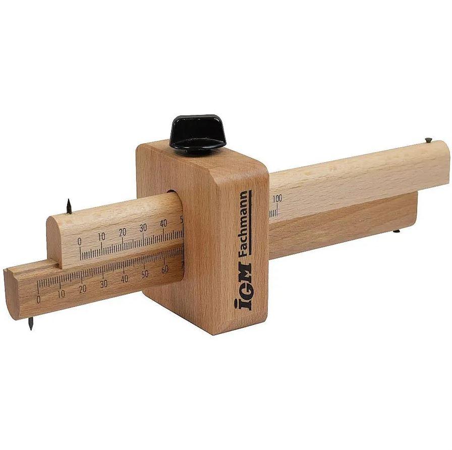 Profi Streichmaß doppelte Arretierung 210x65x75 mm, zwei Anr