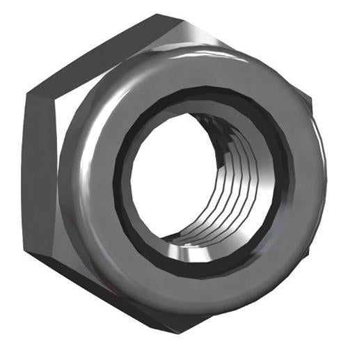 DIN 985 Sicherungsmutter, M 12, Edelstahl A2, gebeizt (100)