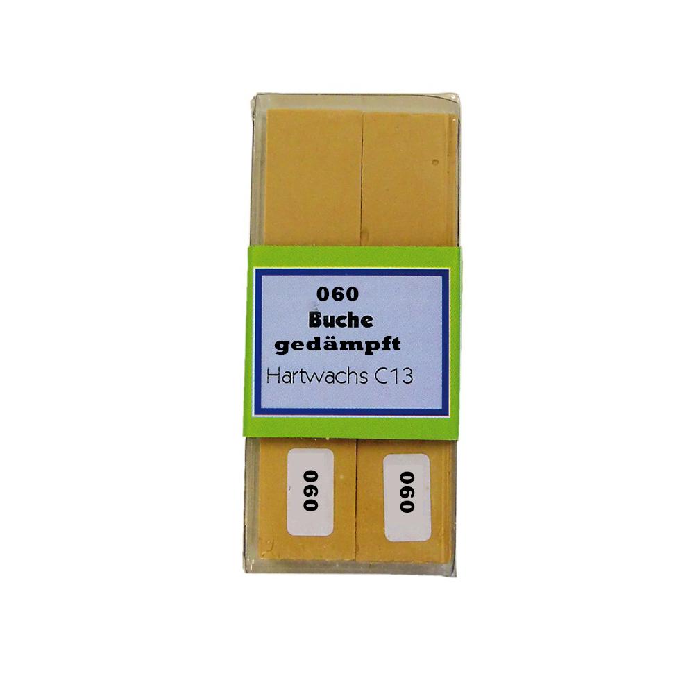 CleHo Hartwachs C13 2er Pack 060 Buche gedämpft