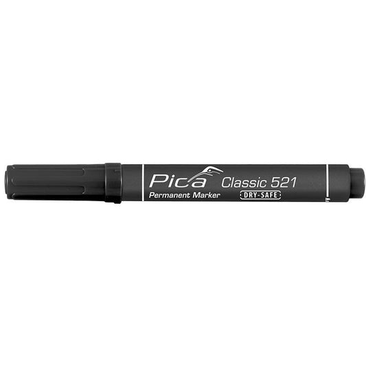 Pica Permanentmarker 2-6mm, Keilspitze, schwarz