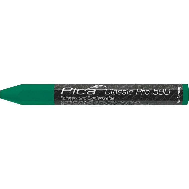Pica Försterkreide PRO, 12x120mm, grün