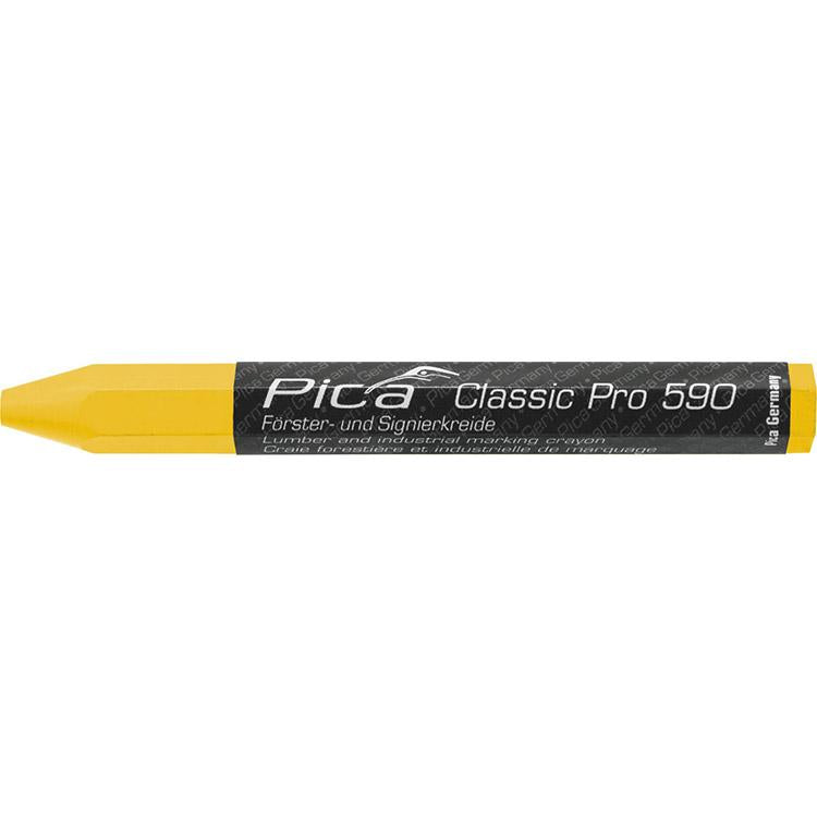 Pica Försterkreide PRO, 12x120mm, gelb