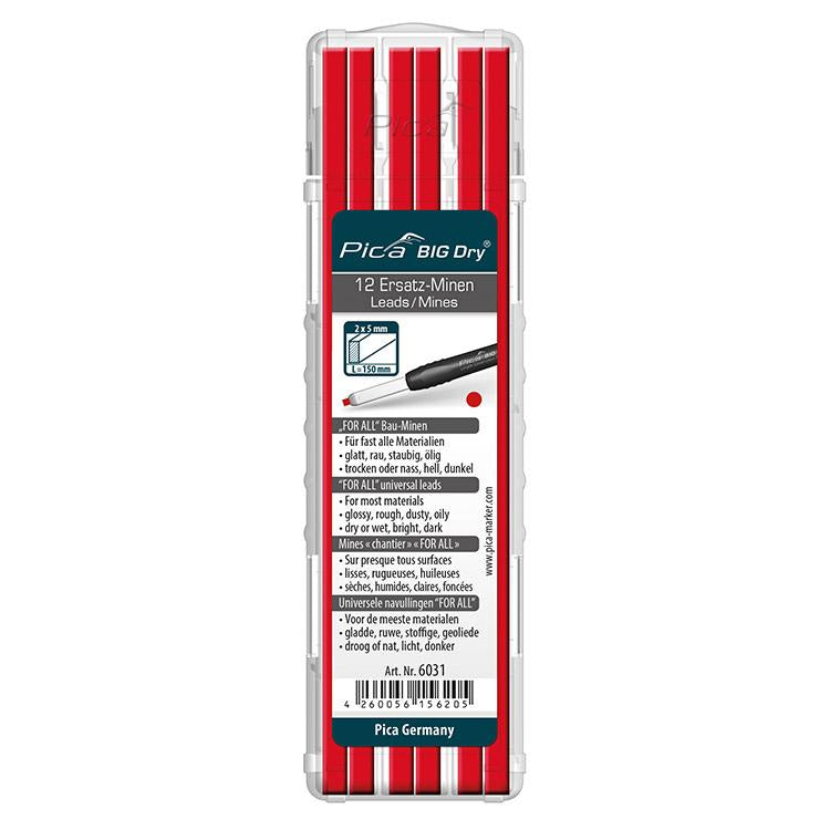 Pica BIG DRY Minen-Set FOR ALL Rot