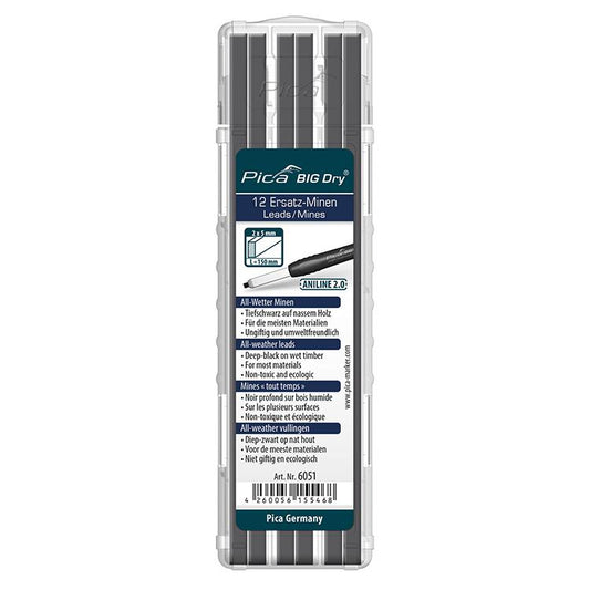 Minen-Set für Zimmermanns-Bleistift BIG Dry ANILINE2.0 Graph