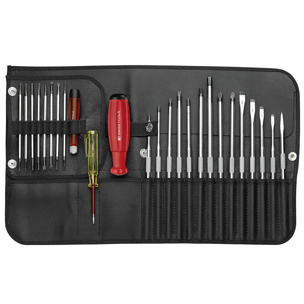 Wechselklingen-Satz 25-teilig in Rolltasche PB Swiss Tools