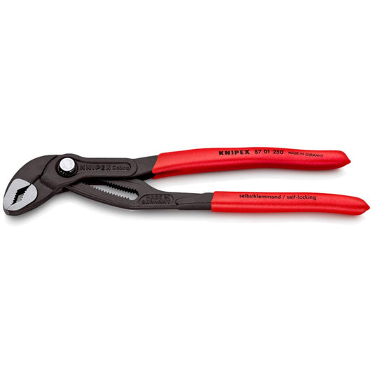 Wasserpumpenzange Cobra 250mm m. Kunststoffgriff KNIPEX
