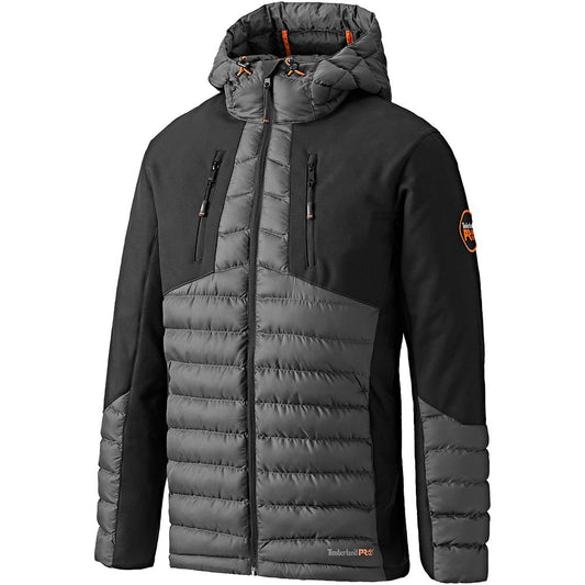 Timberland HYPERCORE-JACKE, Grau/Schwarz, XL