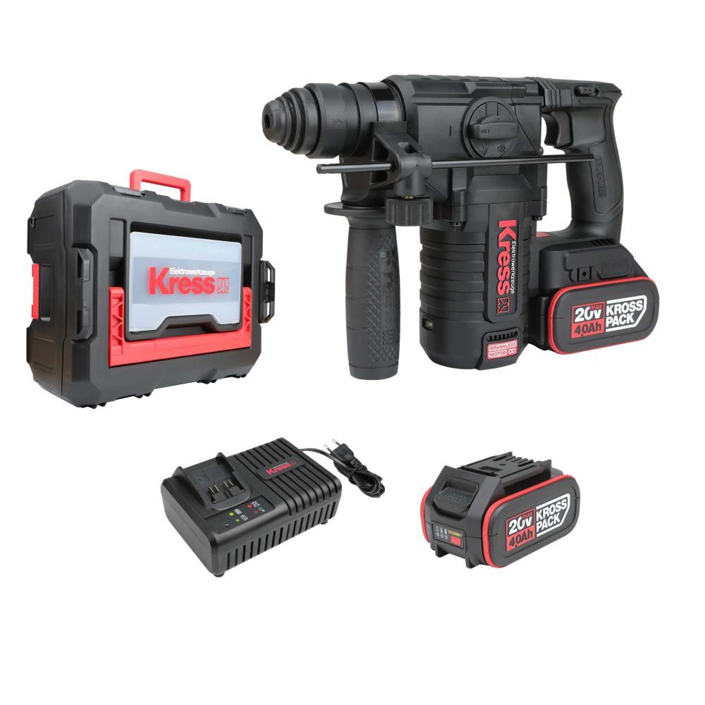 Kress 20V Akku-Pneumatic-Bohrhammer 2,2kg 2,2 J, 24 mm SDSpl