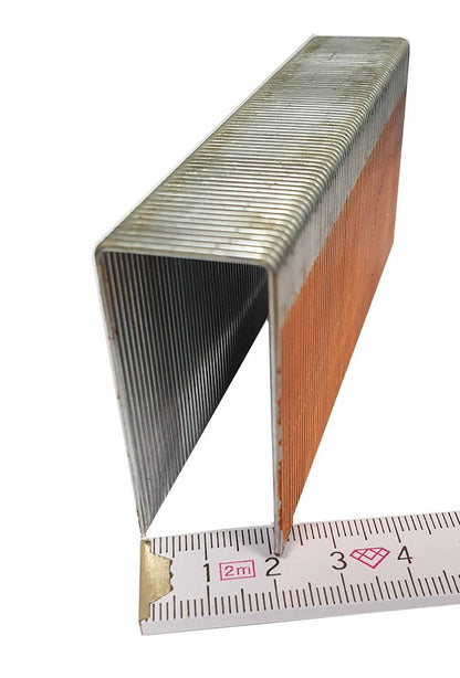 Heftklammern W 16-2" D-50mm verzinkt, geharzt (10.000 Stk)