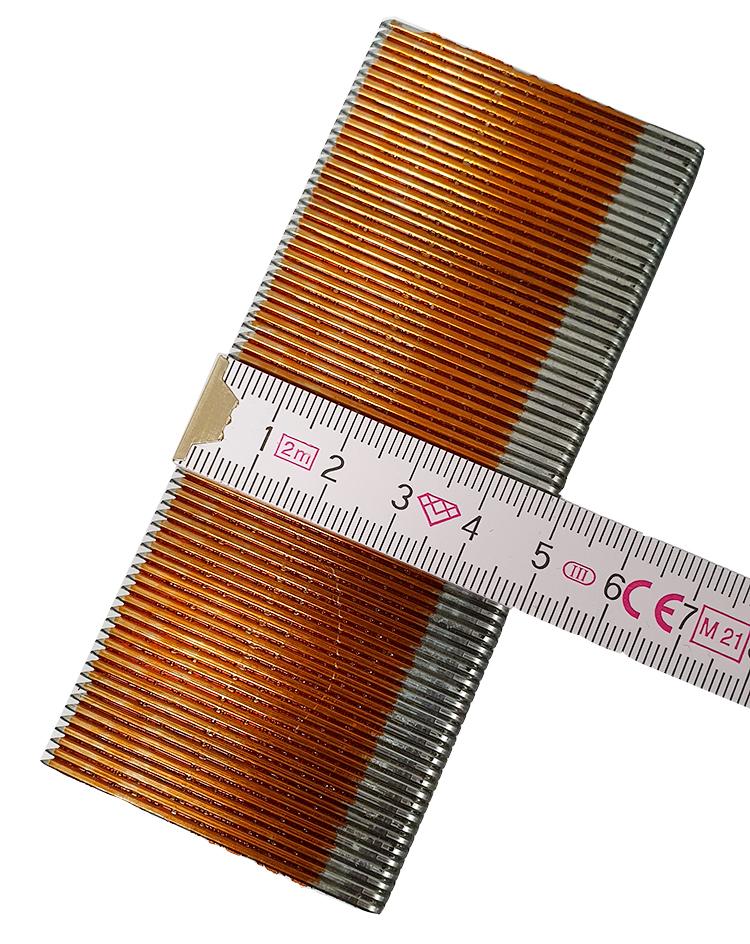 Heftklammern W 16-2" D-50mm verzinkt, geharzt (10.000 Stk)
